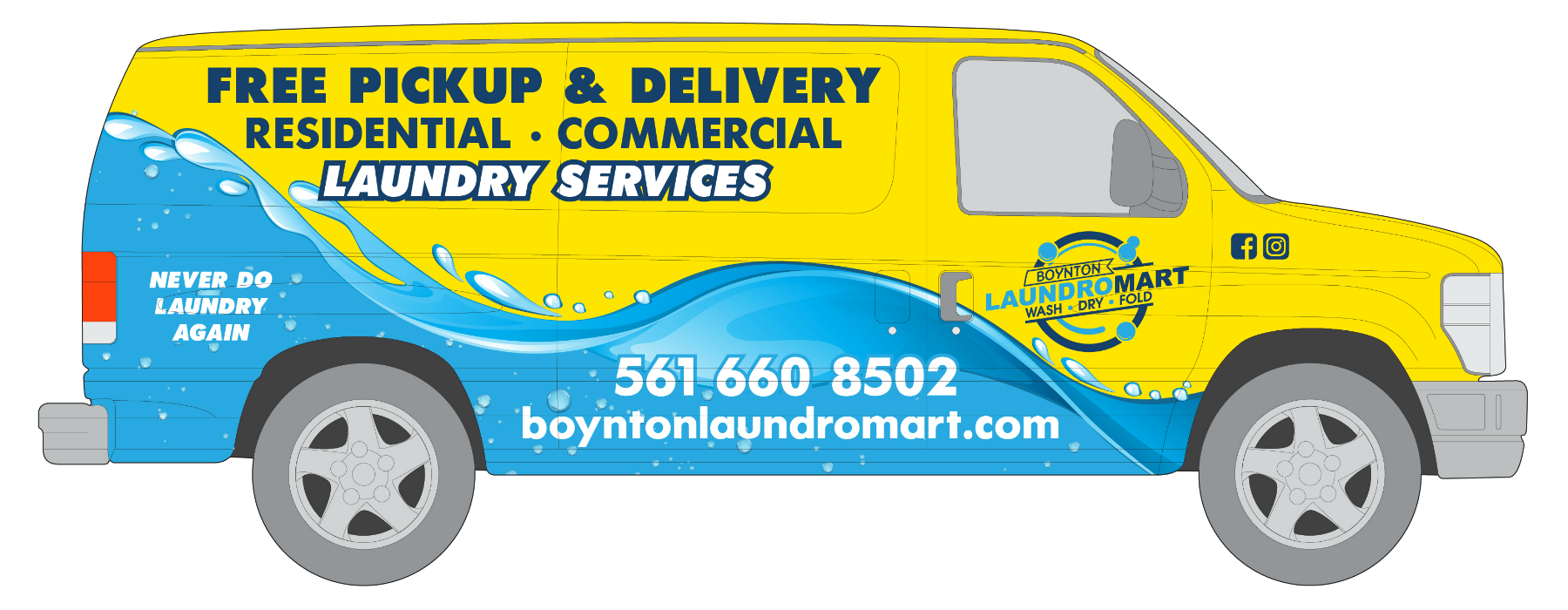 residential laundry delivery services